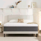 Pack Complet Lit Double Chêne Clair + Matelas + Parure de Lit 160x200